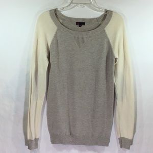 t/o Sweaters Tan/Beige with Elbow Patches